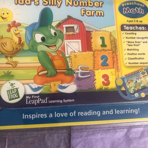 Leap frog leap pad child’s math activity. New and sealed - Picture 10 of 11